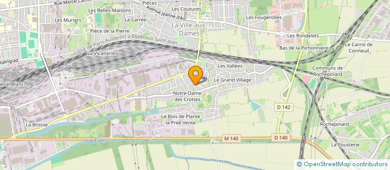 localisation de l'entreprise BEAUTY SIGNATURE  LA VILLE-AUX-DAMES