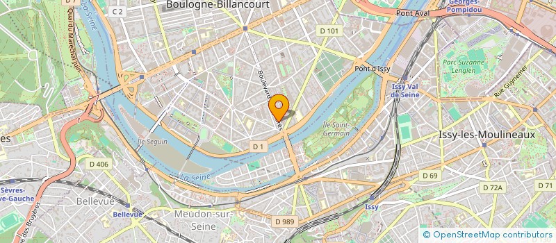 localisation de l'entreprise BEAUTY STORE 92 à BOULOGNE-BILLANCOURT