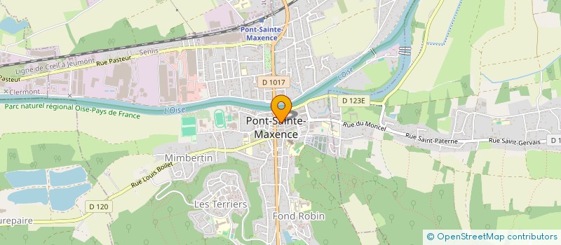 localisation de l'entreprise BEAUTY TIME à PONT-SAINTE-MAXENCE