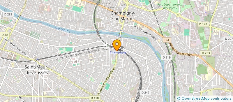localisation de l'entreprise BEAUTY TIME  SAINT-MAUR-DES-FOSSES