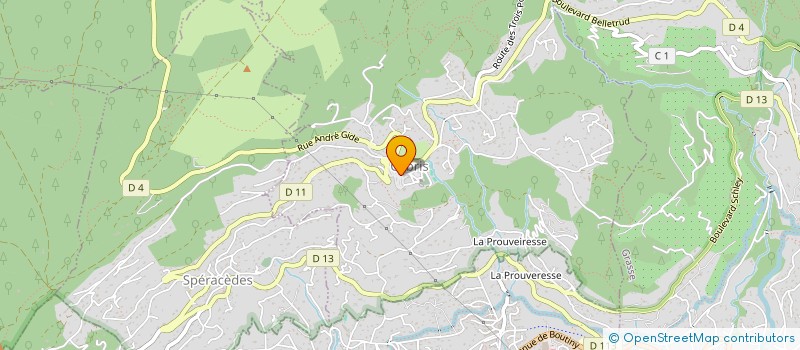 localisation de l'entreprise BEAUTY TIME CLUB  GRASSE