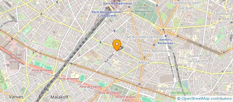 localisation de l'entreprise BEAUTY TIME COIFFURE  PARIS