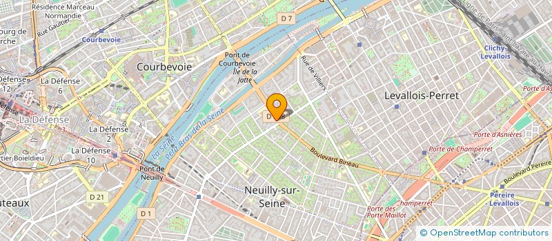 localisation de l'entreprise BEAUTY TO RETAIL à NEUILLY-SUR-SEINE