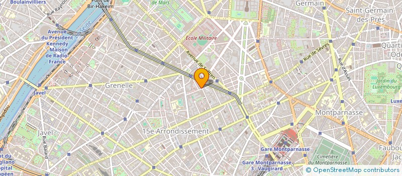 localisation de l'entreprise BEAUTY TONIC à PARIS