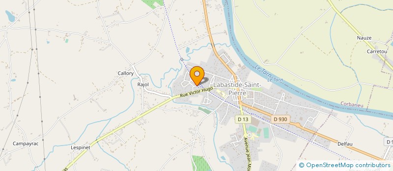 localisation de l'entreprise BEAUTY & WILD  LABASTIDE-SAINT-PIERRE