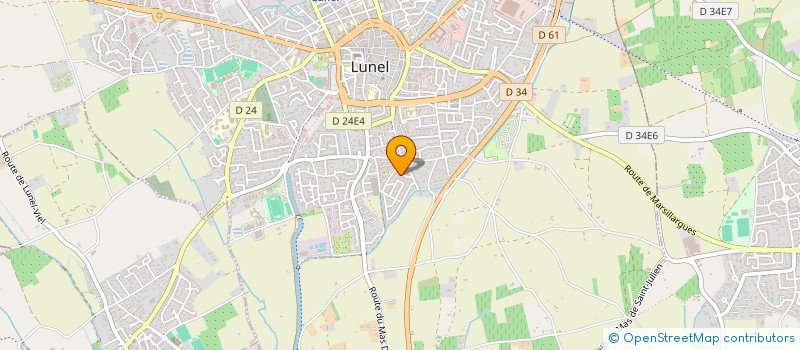 localisation de l'entreprise BEAUTYFIL à LUNEL