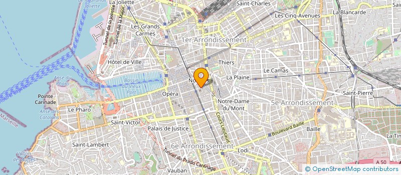 localisation de l'entreprise BEAUTYNES à MARSEILLE 1