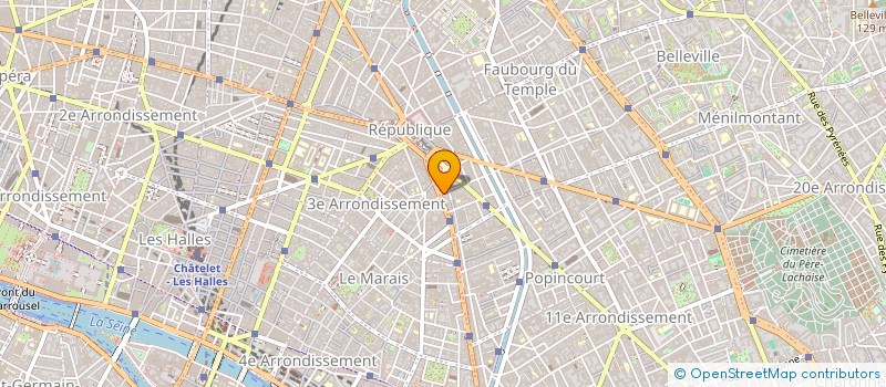 localisation de l'entreprise BEAUTYPARIS  PARIS