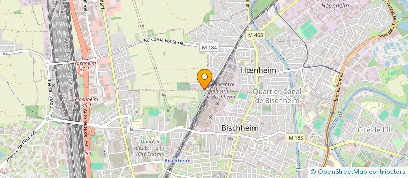 localisation de l'entreprise BEAUTYPHARM à HŒNHEIM