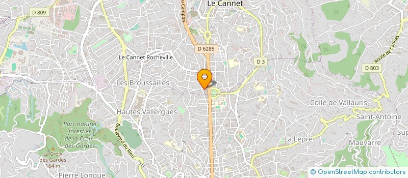 localisation de l'entreprise BEAUTYXTREM à LE CANNET
