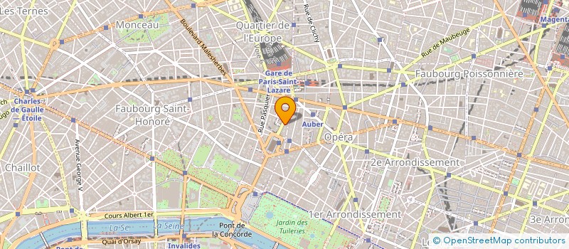 localisation de l'entreprise BEAUTYZOOM.COM à PARIS