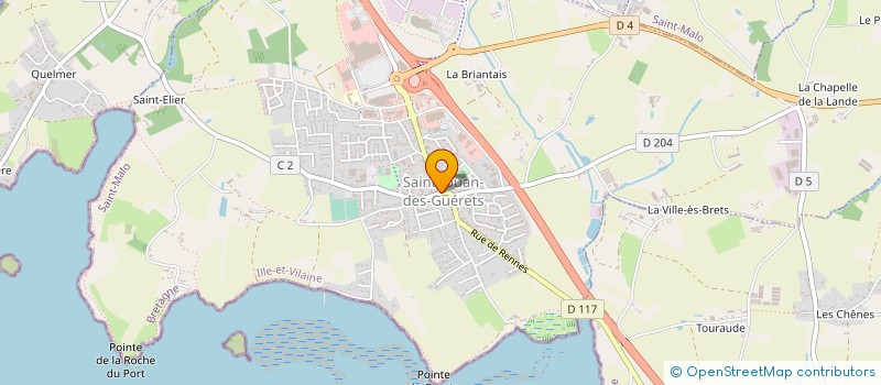 localisation de l'entreprise BEAUVAIS  SAINT-JOUAN-DES-GUERETS