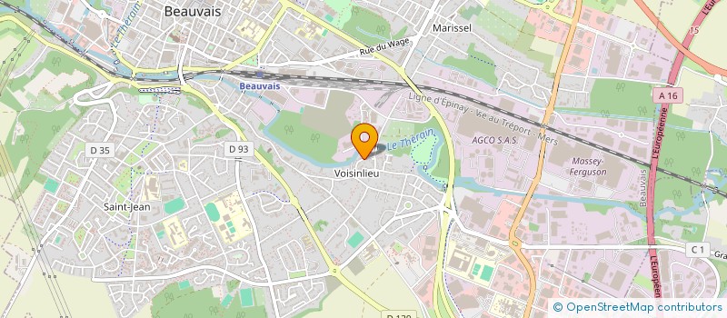 localisation de l'entreprise BEAUVAIS BATIMENT FINANCE  TILLE