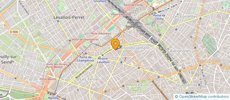 localisation de l'entreprise BEAUVAIS ET ASSOCIES - GROUPE BAMS  PARIS