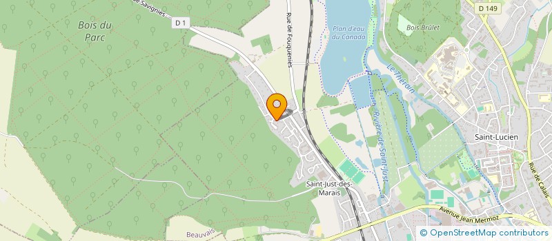 localisation de l'entreprise BEAUVAIS FIGHTING CLUB - RONIN FIGHT TEAM  BEAUVAIS