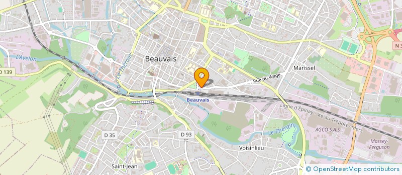 localisation de l'entreprise BEAUVAIS FOOD  BEAUVAIS