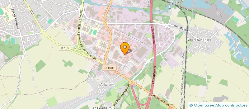 localisation de l'entreprise BEAUVAIS FORCE  BEAUVAIS