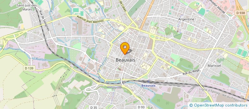 localisation de l'entreprise BEAUVAIS MOBILE  BEAUVAIS