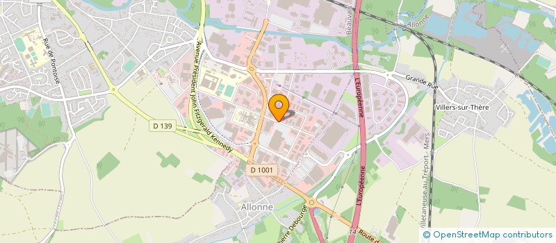 localisation de l'entreprise BEAUVAIS MOTOCULTURE  BEAUVAIS