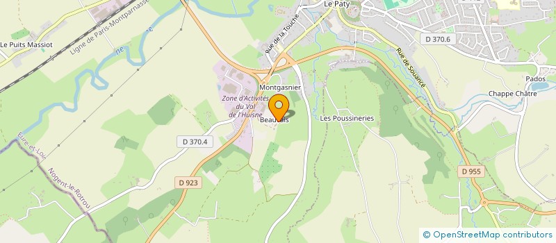 localisation de l'entreprise BEAUVAIS RENAISSANCE à NOGENT-LE-ROTROU