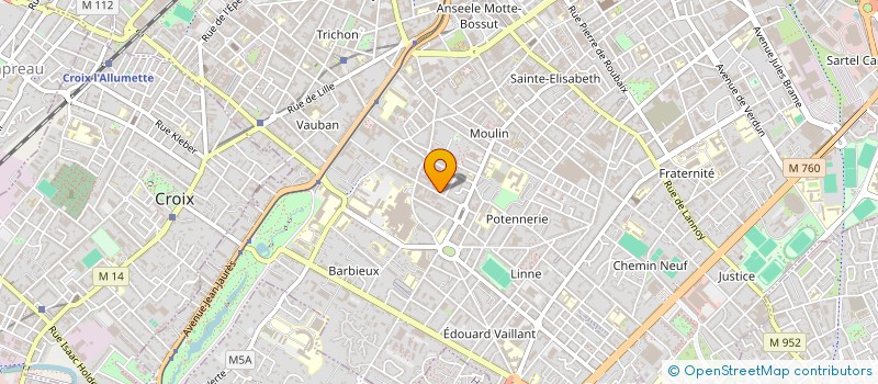 localisation de l'entreprise BEAUVAIS SPORTS  ROUBAIX