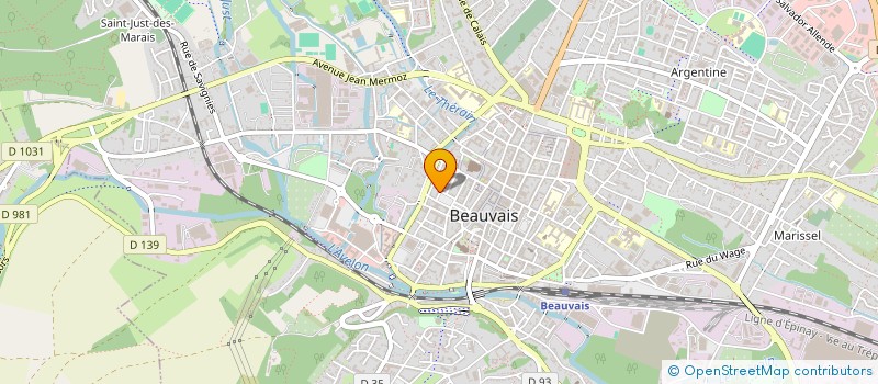 localisation de l'entreprise BEAUVAISIS PRESTATION CONSEIL  BEAUVAIS