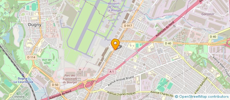 localisation de l'entreprise BEAUVALET-VALABLE à LE BLANC-MESNIL