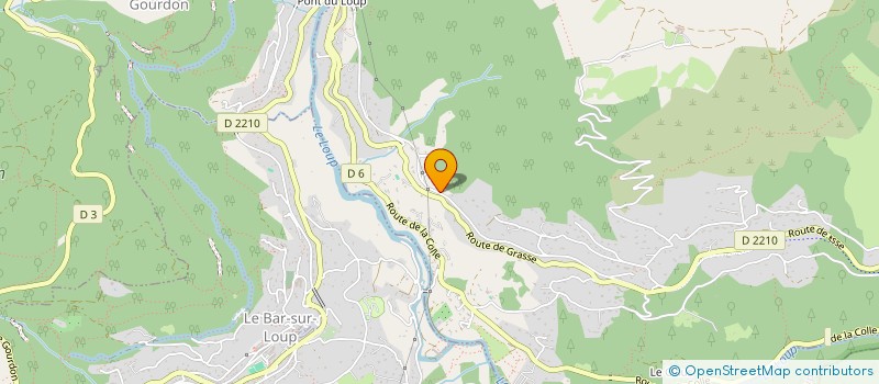 localisation de l'entreprise BEAUVALLON DU LOUP à TOURRETTES-SUR-LOUP