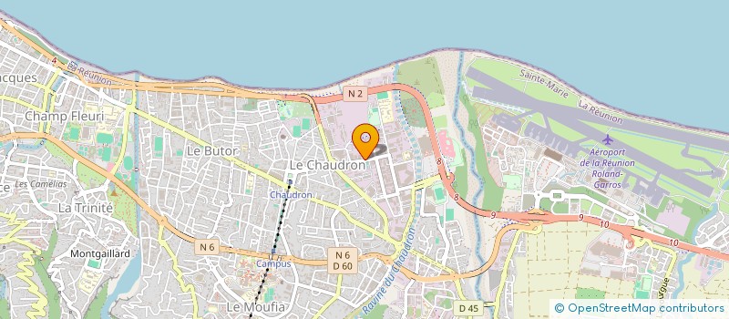 localisation de l'entreprise BEAUVERGER  SAINT-DENIS