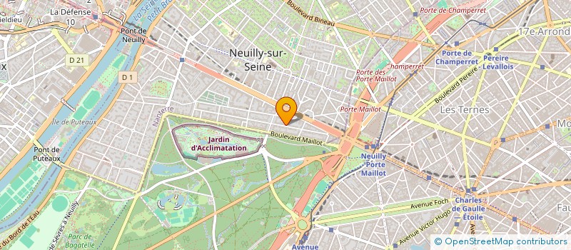 localisation de l'entreprise BEAUVHOME à NEUILLY-SUR-SEINE