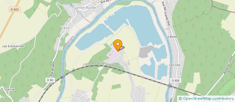 localisation de l'entreprise BEAUVOIS JOCELYN  LUZANCY