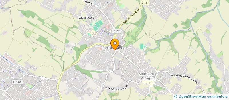 localisation de l'entreprise BEAUX ARTS JUNIORS  SAINT-ALBAN