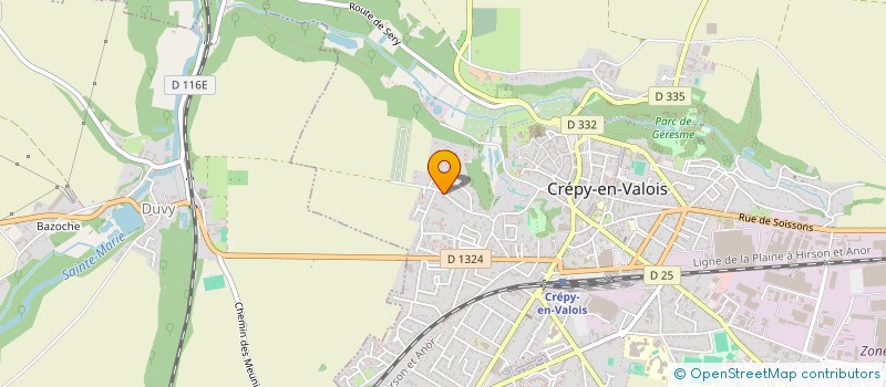 localisation de l'entreprise BEAUX BART'S  CREPY-EN-VALOIS