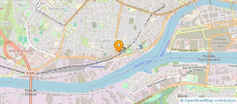 localisation de l'entreprise BEAUX DE L'AIR à NANTES