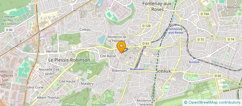 localisation de l'entreprise BEAUX HORIZONS  LE PLESSIS-ROBINSON