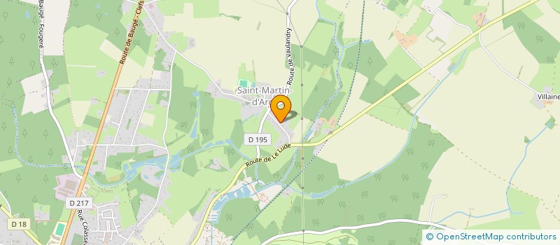 localisation de l'entreprise BEAUX JEUX EN ANJOU à BAUGE-EN-ANJOU