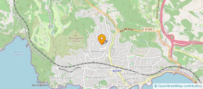 localisation de l'entreprise BEAUX REGARDS  BANDOL