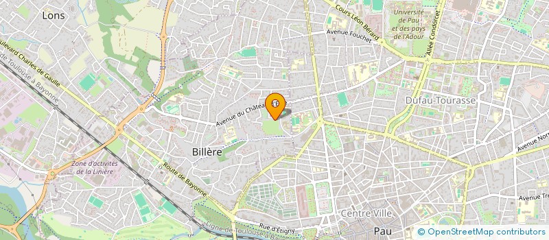 localisation de l'entreprise BEAUX SITES à BILLERE