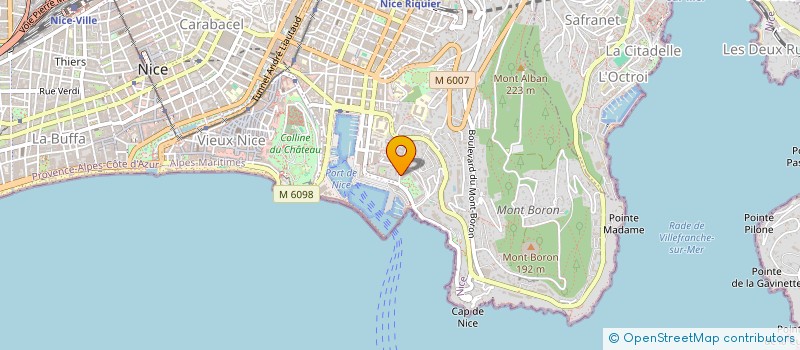 localisation de l'entreprise BEAUXJOURS à NICE