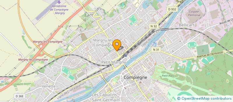 localisation de l'entreprise BEAUXMONTS  COMPIEGNE