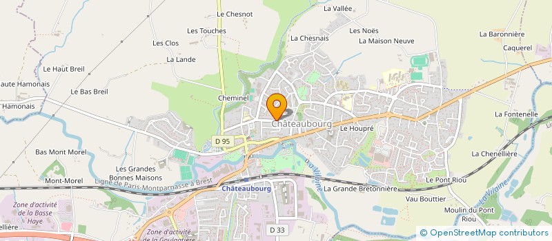 localisation de l'entreprise BEAUZENNO  CHATEAUBOURG