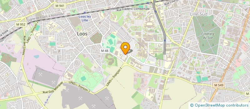 localisation de l'entreprise BEAVER MEDICAL (FRANCE) à LOOS