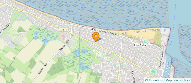 localisation de l'entreprise BEAVIC  OUISTREHAM