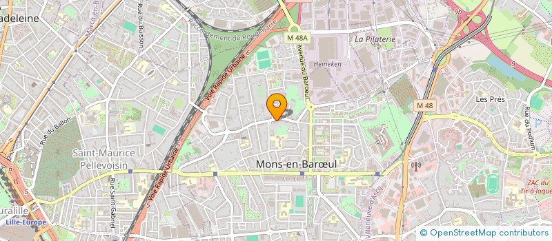 localisation de l'entreprise BEB  MONS-EN-BARUL