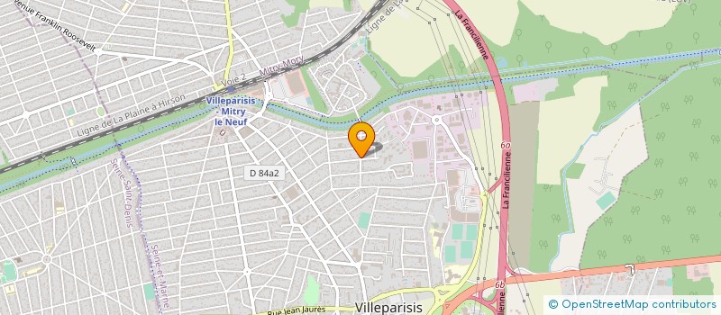 localisation de l'entreprise BEB BUREAU ETUD BELZUNCE à VILLEPARISIS