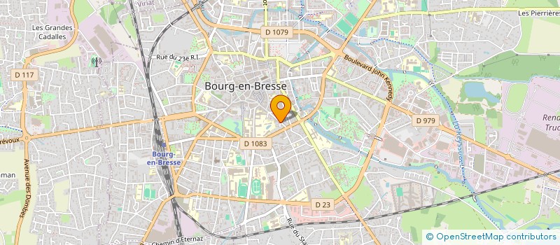 localisation de l'entreprise BEB.COM à BOURG-EN-BRESSE