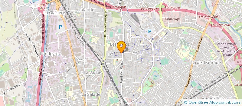 localisation de l'entreprise BEB'IZOU ASS PARENTALE DES IZARDS à TOULOUSE