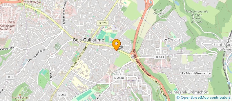 localisation de l'entreprise BEBE BILL à BOIS-GUILLAUME