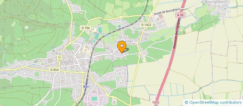 localisation de l'entreprise BEBE CONTINUUM  GERTWILLER