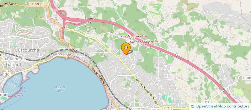 localisation de l'entreprise BEBE COTON  SANARY-SUR-MER